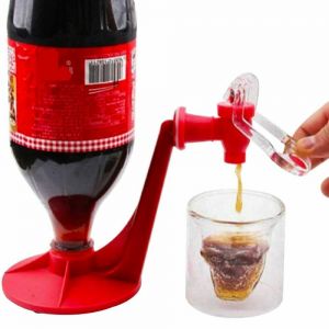 Details about   Upside Down Coke WaterCarbonated Drinks Dispenser Coke Drinking Pour 